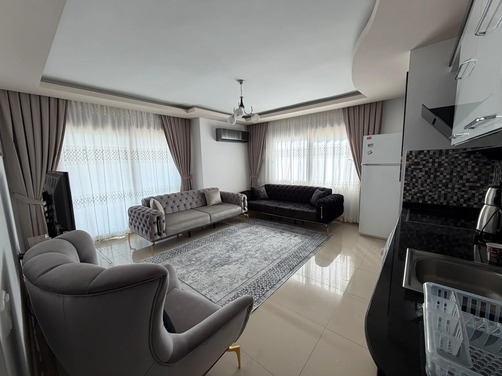 MAHMUTLAR PLATİNUM VİP 2+1 EŞYALI - Görsel - AlsemHomes